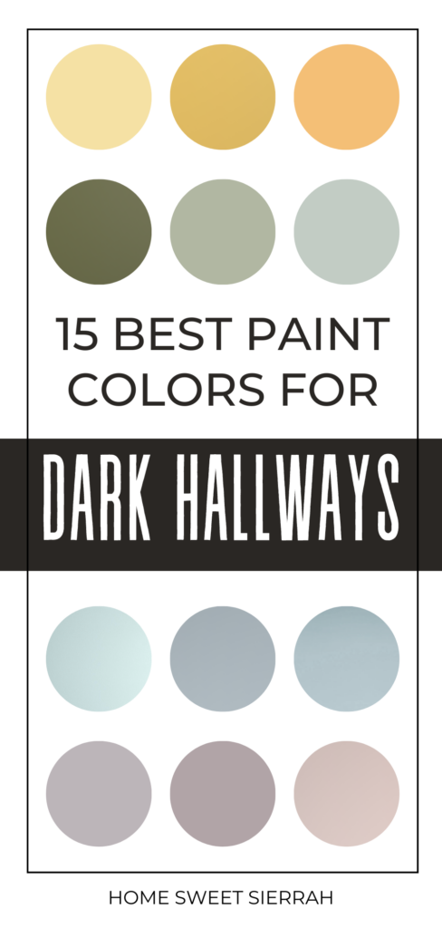 These are the best paint colors for dark hallways that aren’t white. Check them out to learn how to brighten your dark hallway.