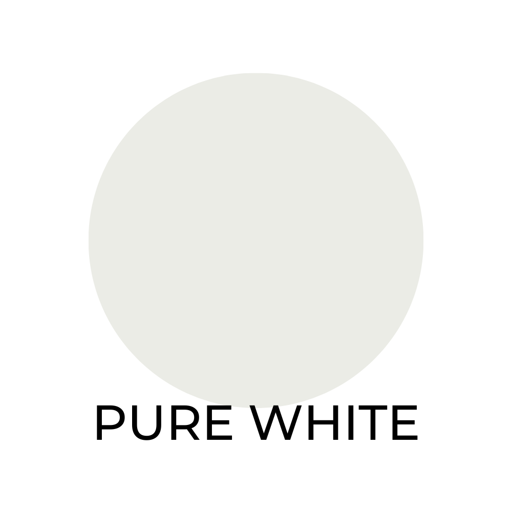 Pure white
