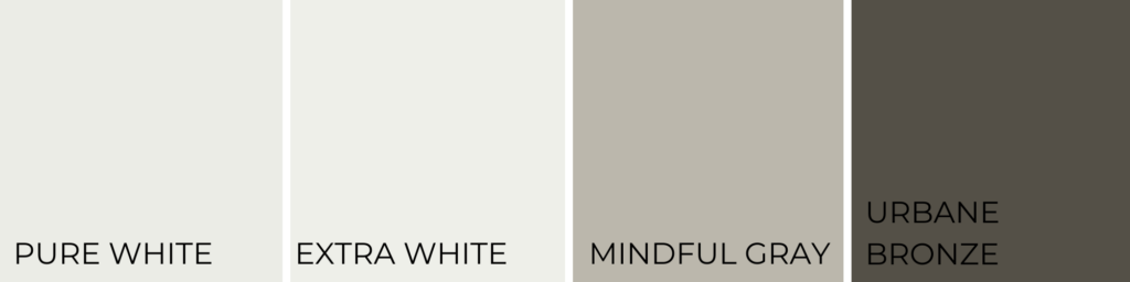 Coordinating colors for pure white