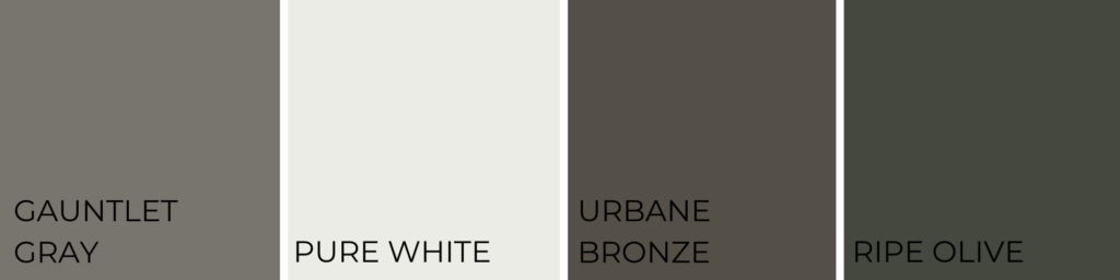 Coordinating colors for gauntlet gray