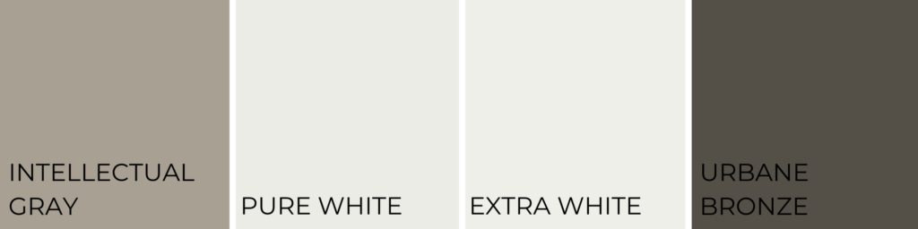 Coordinating colors for intellectual gray