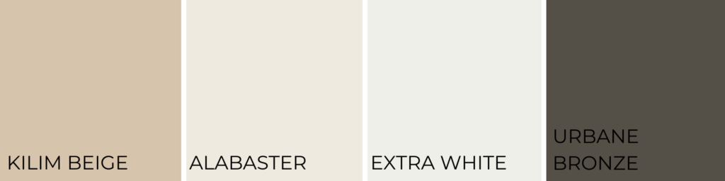 Coordinating colors for Kilim beige 