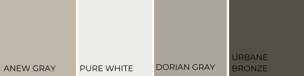 Coordinating colors for anew gray