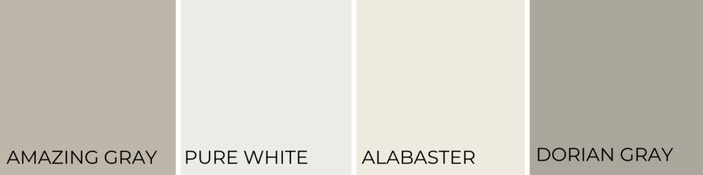 Coordinating colors for amazing gray