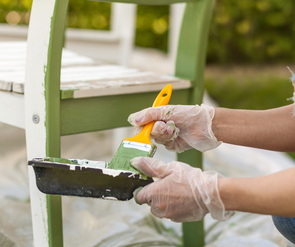 Painting furniture with chalk paint