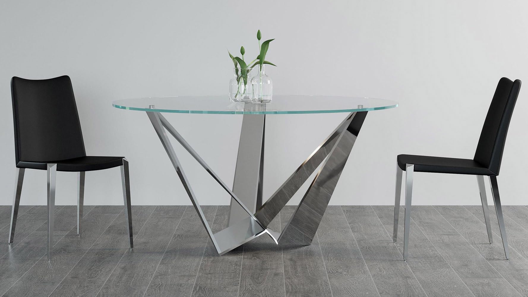 Modern round dining table