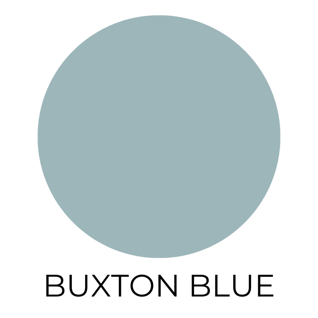 Buxton blue deep blue gray paint color with green undertone