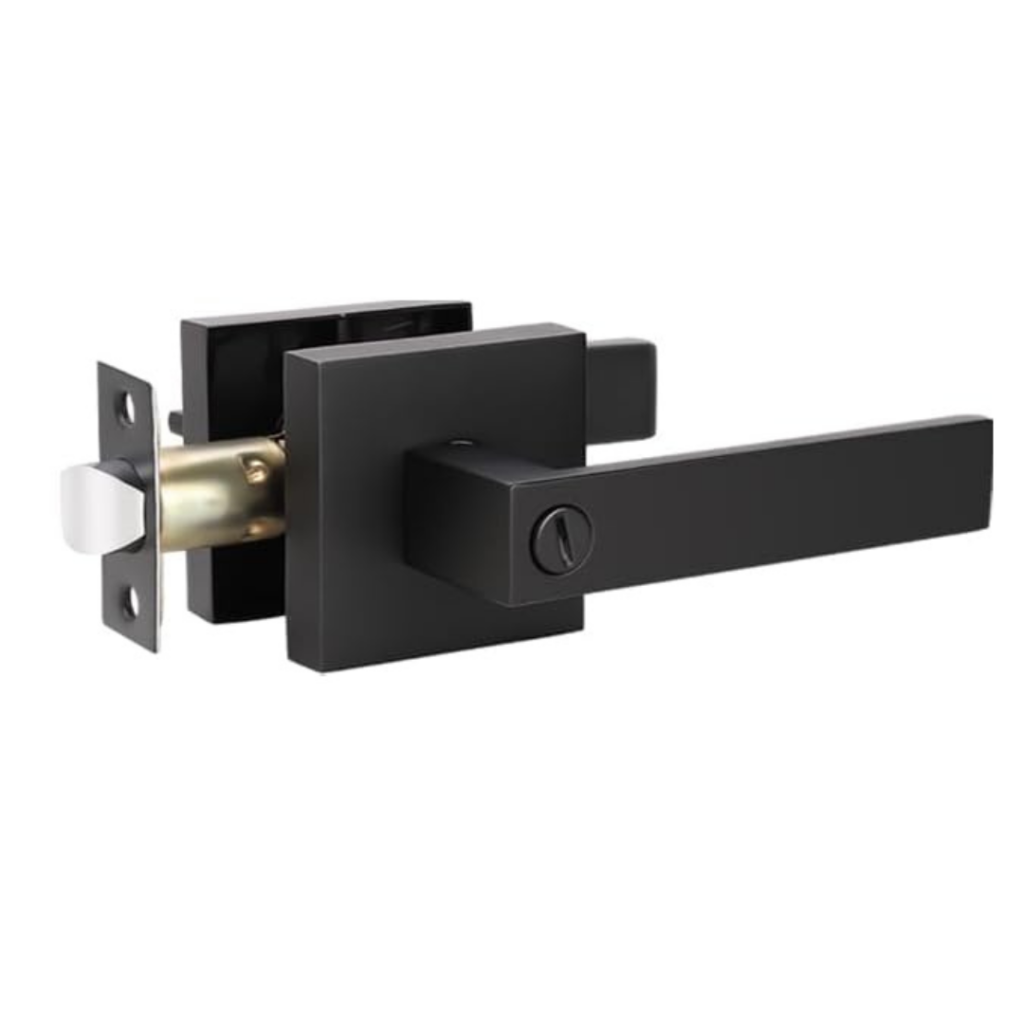 Lever style farmhouse door knob