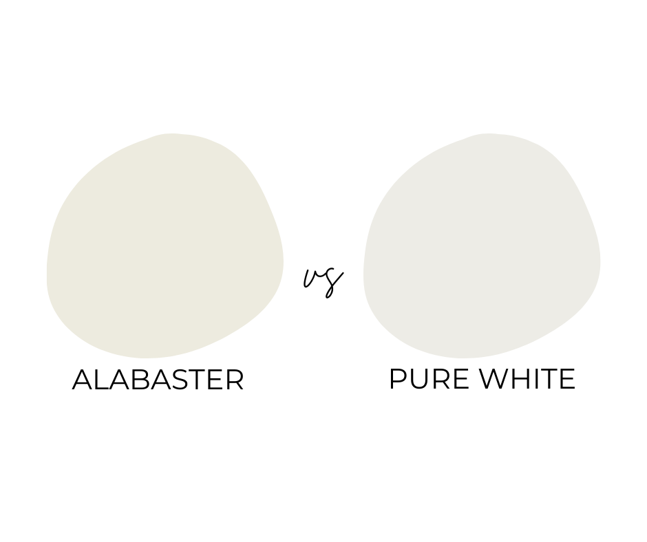 Alabaster vs pure white 