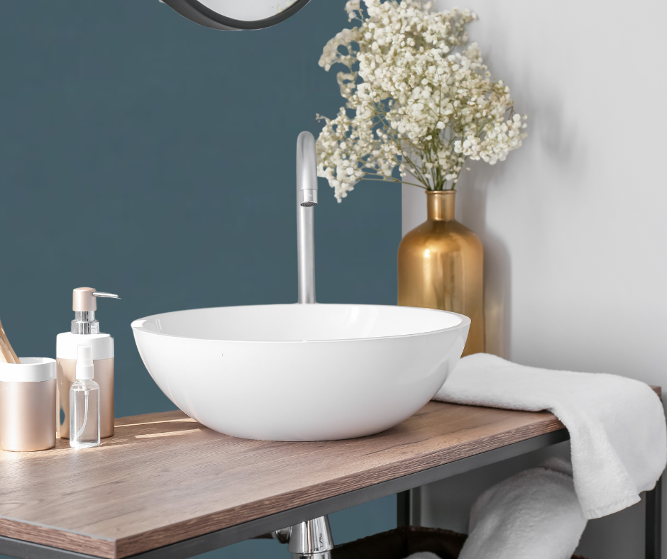 Sherwin Williams bunglehouse blue accent wall