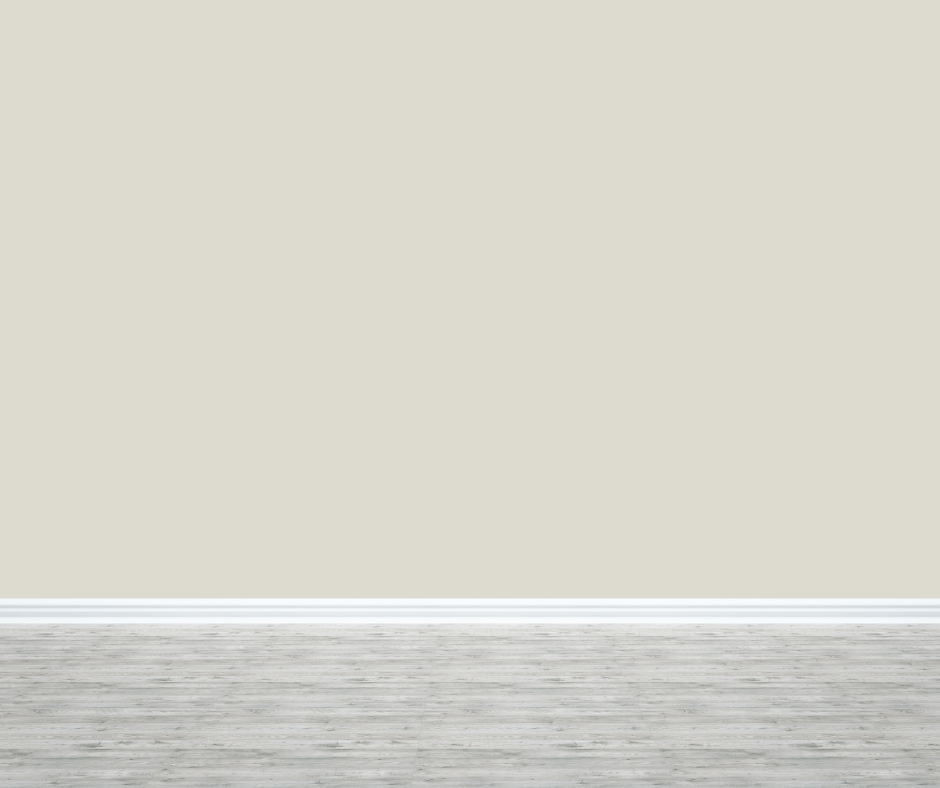Silver drop walls with gray floors