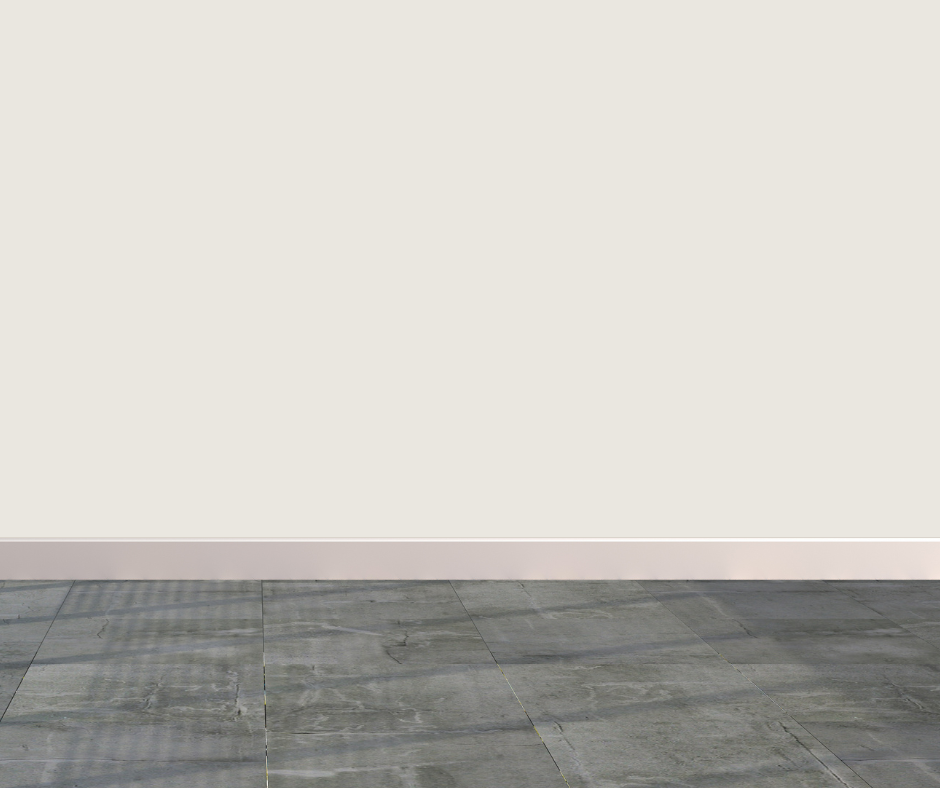 Summer gray walls with dark gray tile floors