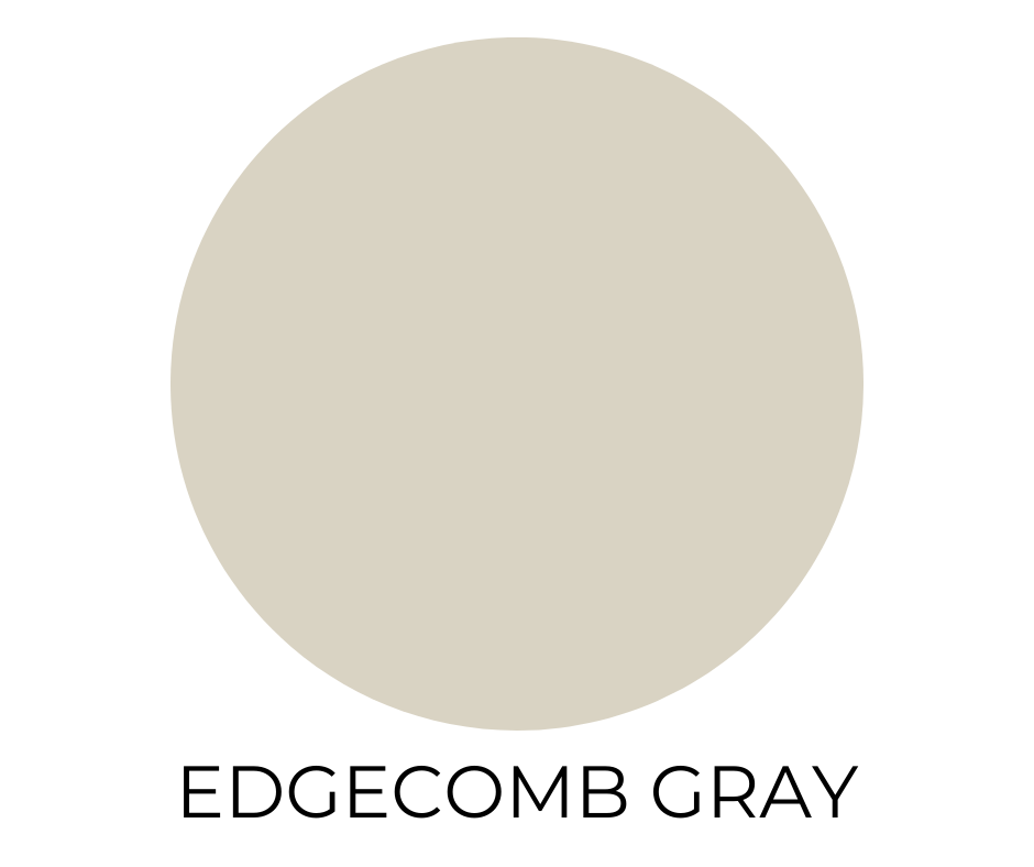 Benjamin Moore edgecomb gray