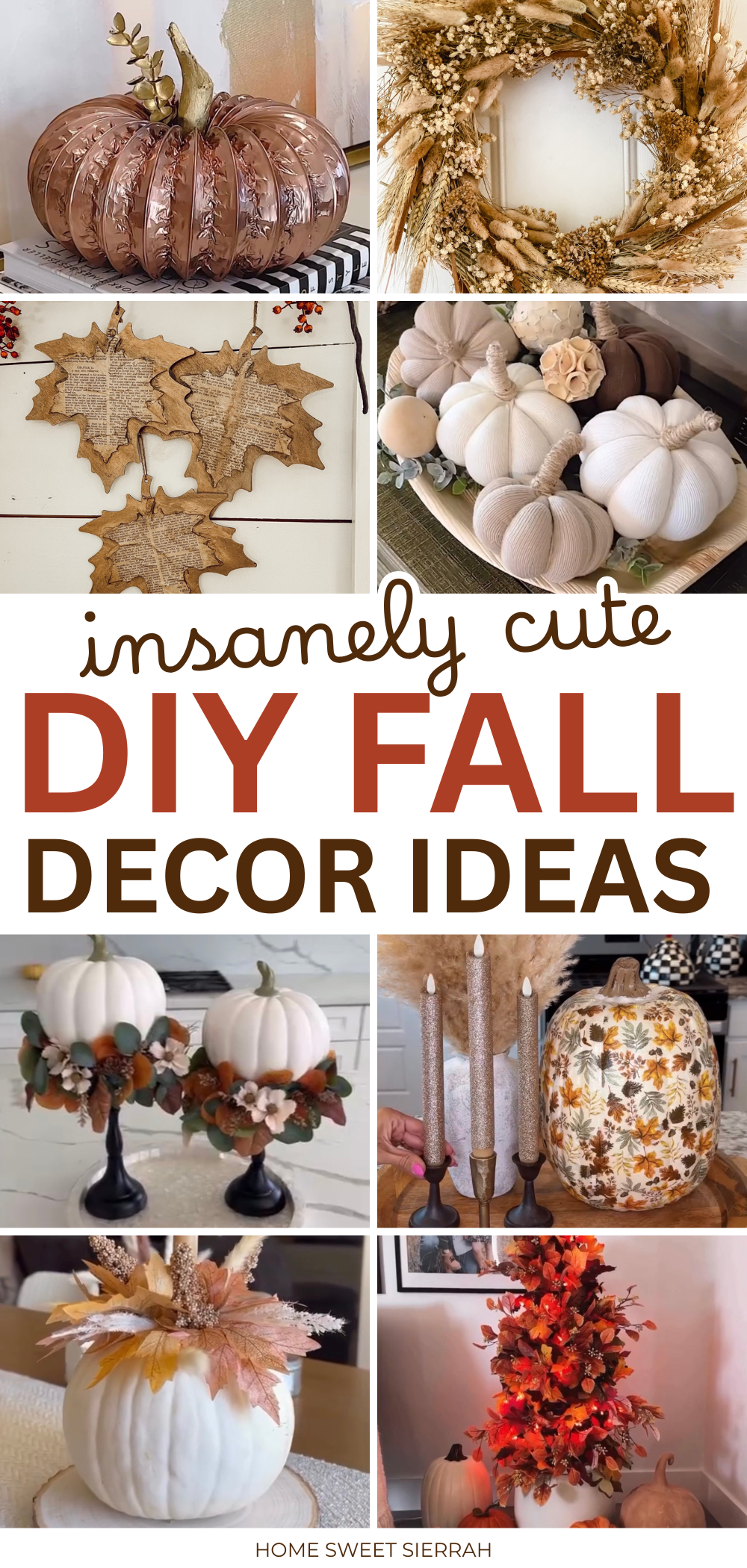 Looking for DIY fall decor that looks high-end without spending a fortune? Discover easy DIY fall decor ideas featuring pumpkins, wreaths, centerpieces, candle displays, and cozy autumn decorations to transform every room in your home.